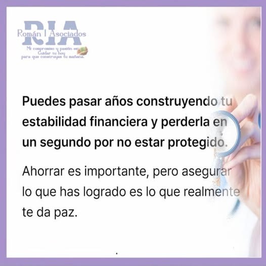 Mensaje de protección patrimonial de Román I Asociados